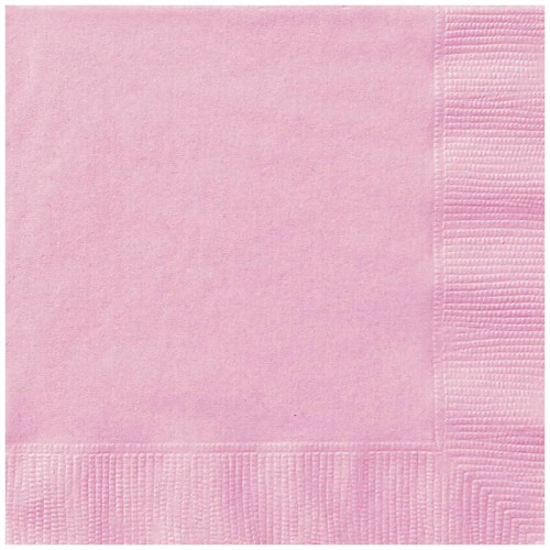 Lovely Pink Napkins (20 Pack)