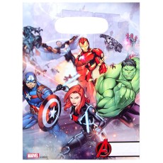 Marvel Avengers Loot Bags (6 Pack)