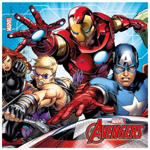 Marvel Avengers Napkins (20 Pack)