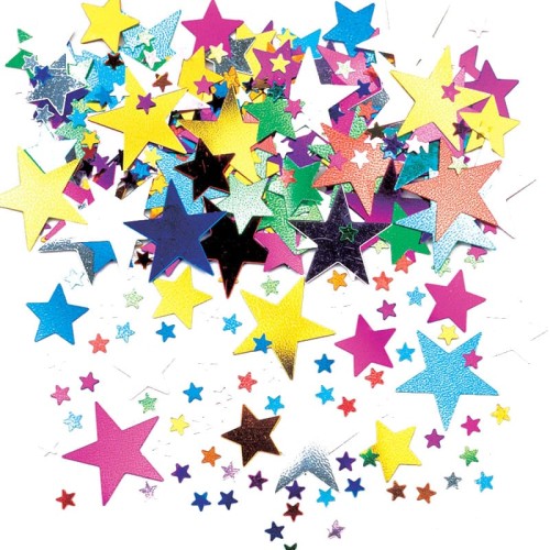 Multi-Coloured Stardust Confetti (14g)