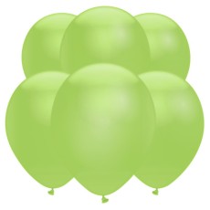 Neon Lime Latex Balloons (10 Pack)