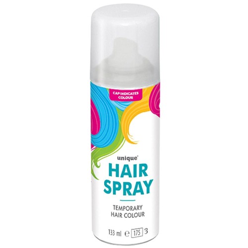 White Neon Temporary Hair Colour Spray (133ml)