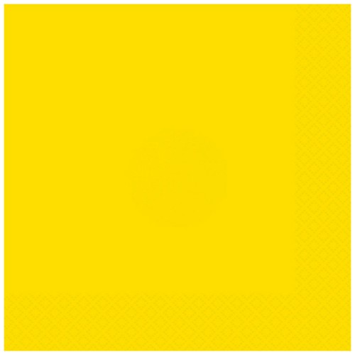 Neon Yellow Napkins (20 Pack)