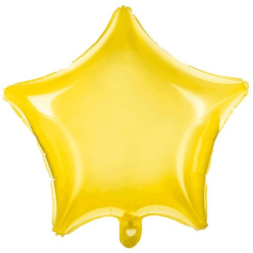 Neon Yellow Transparent Foil Balloon (18")