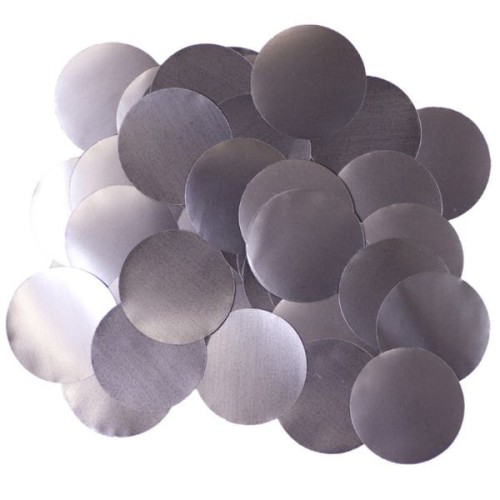Oaktree 25mm Round Pearl Graphite Foil Confetti