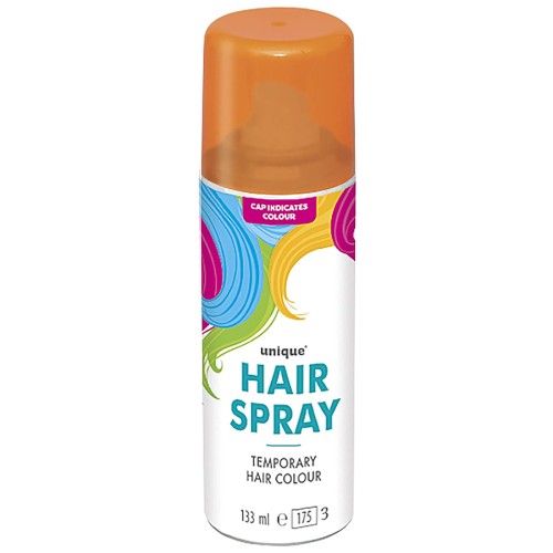 Orange Neon Temporary Hair Colour Spray (133ml)