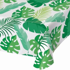 Palm Leaves Plastic Table Cover