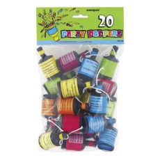 Party Poppers (20 Pack)