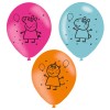 Peppa Pig Party Latex Balloons (6 Pack)
