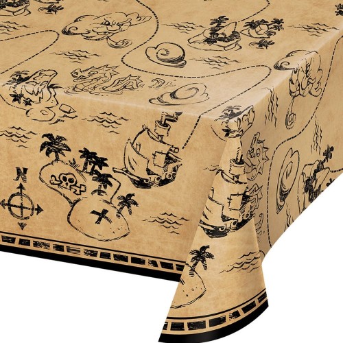 Pirate Treasure Table Cover