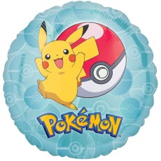 Pokemon Pikachu 18” Round Foil Balloon