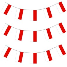 Poland Flag Bunting (10m)