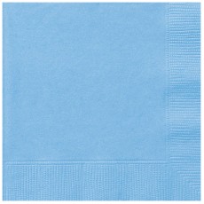 Powder Blue Napkins (20 Pack)