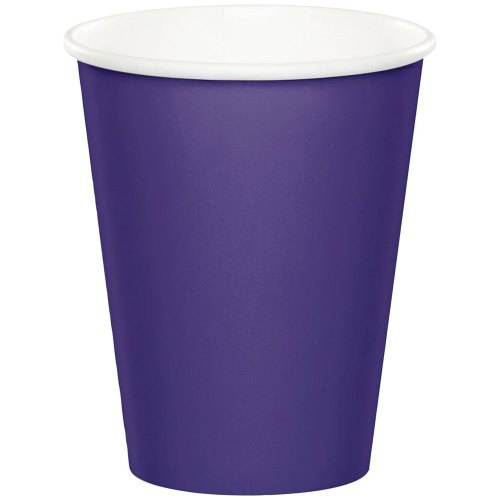 Purple Party Cups (24 Pack)
