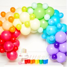 Rainbow DIY Latex Balloon Garland Kit