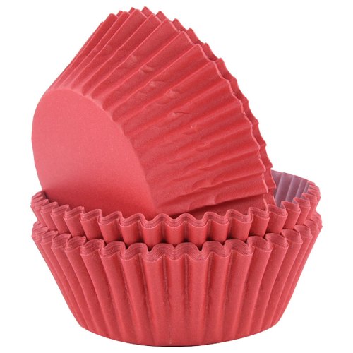 Red Cupcake Cases (60 Pack)