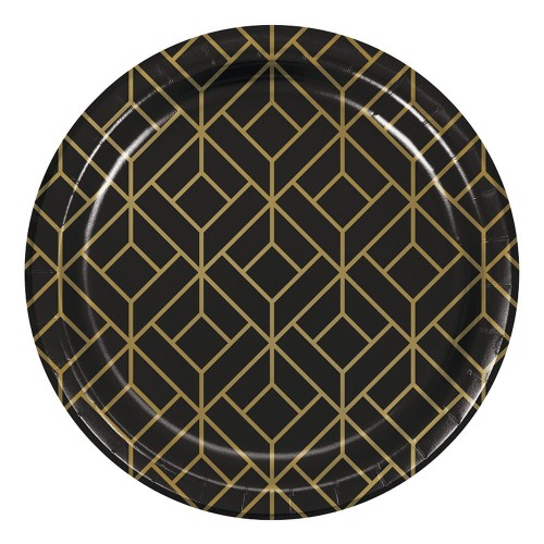 Roaring 20's 7" Plates (8 Pack)