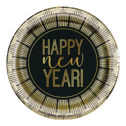 Roaring New Year 7" Plates (8 Pack)