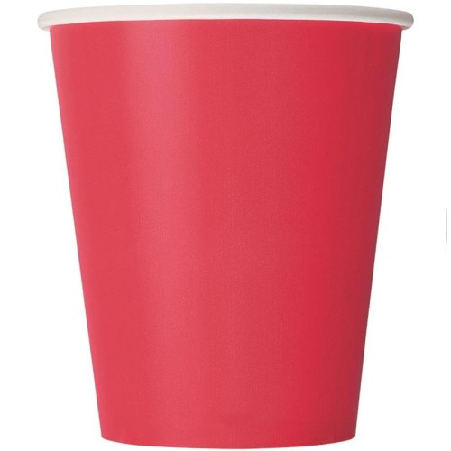 Ruby Red Party Cups (14 Pack)
