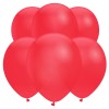 Scarlet Red Latex Balloons (10 Pack)