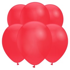 Scarlet Red Latex Balloons (10 Pack)