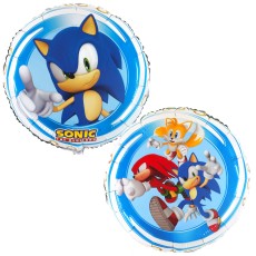 Sonic The Hedgehog 18" Double Sided Foil Balloon
