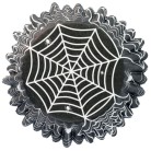Spider Web Foil Lined Cupcake Cases (30 Pack)