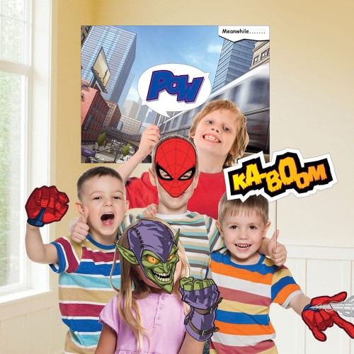 Spiderman Photo Booth Kit (12 Pack)