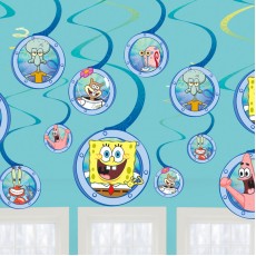 SpongeBob SquarePants Dizzy Danglers (12 Pack)