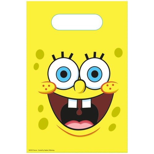 SpongeBob SquarePants Paper Loot Bags (8 Pack)