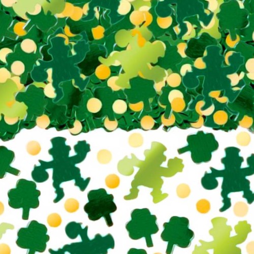 St. Patrick's Day Shamrock Foil Confetti (70g)
