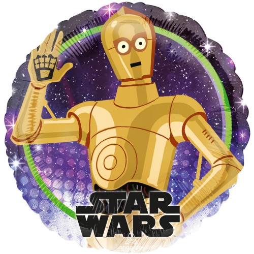 Star Wars C-3PO Foil Balloon (18")