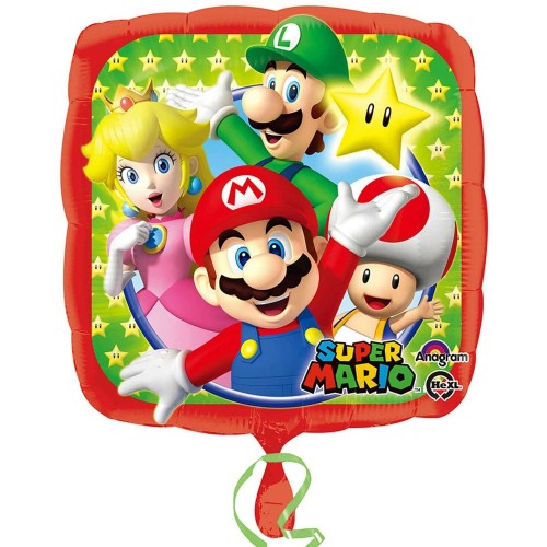 Super Mario 18" Foil Balloon