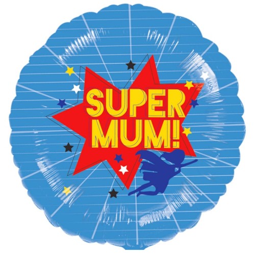 Super Mum Mother's Day 18" Foil Balloon