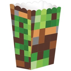 TNT (Minecraft Themed) Popcorn Boxes (5 Pack)