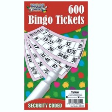 Bingo Tickets (x600 Tickets)