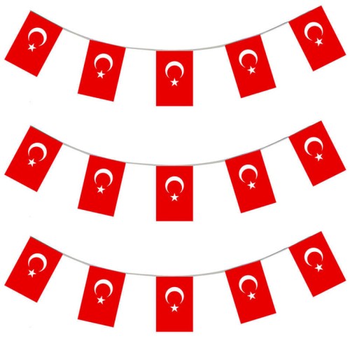 Turkey Flag Bunting (10m)