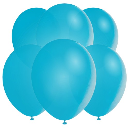 Turquoise Latex Balloons (10 Pack)