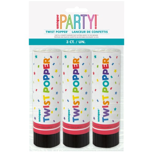Twist Poppers (3 Pack)