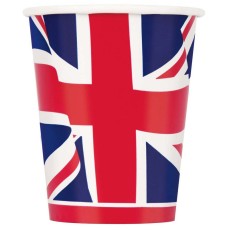Union Jack Party Cups (8 Pack)