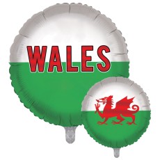 Wales Football Fan 18" Foil Balloon