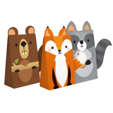 Woodland Animals Treat Bags (8 Pack)
