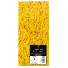 Yellow Shredded Tissue Paper