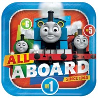 Thomas & Friends 9" Plates (8 Pack)