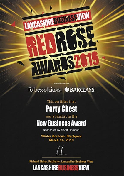 Red Rose Awards Finalist 2019