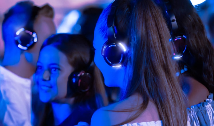 Silent Disco Party Hire